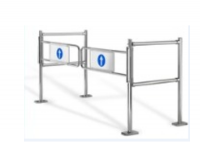 Swing Turnstile Stainless Steel Barrier Supermarket Security Gate 9.TSJ-2 Hydraulic doors