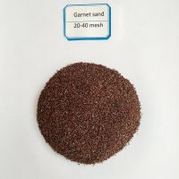 Almandine Garnet sand abrasive sand 20/40 mesh for wet and dry sandblasting media blasting sand
