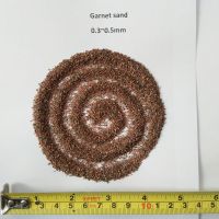 Garnet sand 0.3~0.5mm for water filtration media water treatment use