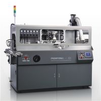 automatic 1 color screen printing machine for bottles