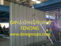 Galvanised fencing hoarding steel sheet in UAE/SAUDI ARABIA.OMAN.QATAR