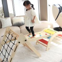 Outdoor Wooden Toys Kid's Wooden Toys Wooden Climbing Frame Toys