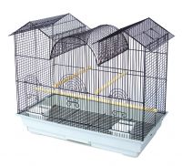 Metal Bird Flight Cages powder-coating with feeders