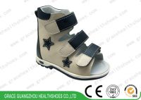 4817906 Boys' and girls' Kids Flat Foot Corrective Sandal Kids Orthopedic Leather Shoes