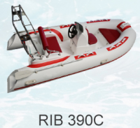 CE 390cm Deep V Fiberglass RIB Inflatable Boat