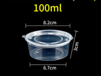 round microwave food container with ops lid  take away food  lunch box meal box