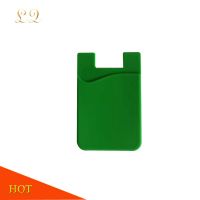 2020 top quality custom logo silicone card holder