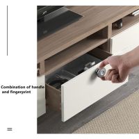 Smart Drawer Lock Electronic Fingerprint Lock Keyless Circular