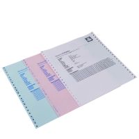 Carbonless Paper  In Reels &amp; Sheets Blue &amp; Black Image