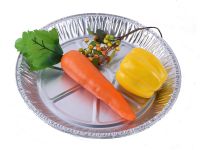9 Inch Round Tin Foil Pans With Clear Plastic Lids