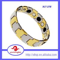 XLT-73   Wholesale pure titanium health therapy ion energy bracelet