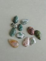 Whole Sale Amazing Various Shapes Ocean Jasper With Beautiful Druzy