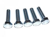 Carbon Steel Fastener Colorful Zinc Plated or Galvanized Hexagon Head Cap Bolts/Hex Bolts