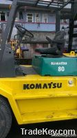 Used original Komatsu 8t forklift with high quality
