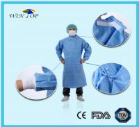 Customized Clinical surgery breathable waterproof anti penetration hospital sterile surgical gown wholesaler