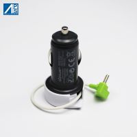 USB car Charger quick charger Fast Car charger with retractable Type C cable 15W USB Charger Quick Charge Smart Carlighter Compatible with iPhone 11/11 pro/XR/X/XS, Note 9/Galaxy S10/S9/S8 mobile phone car charger type C