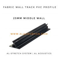 Al-Track:Fabric Wall Track PVC Profile