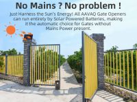 Solar Power kit for Gate Opener AAVAQ Door and Gate Automation