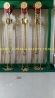 Non Sparking Lifting Chain Hoist Block With Trolley Cap 2 Ton Lifting 3m