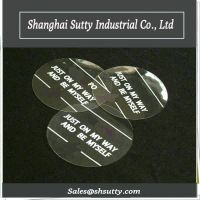 Transparent Rubber Label, Clear Pvc Rubber Patch With Embossed Logo