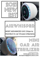 China Car air sterilizer Car air purifier wholesale Deep UV-C sterilizer 2021 covid-19 supplies