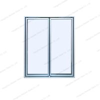 Triple Glazed Low-e Tempered Insulated Glass Door for Walk In Cooler