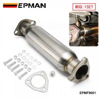 Epman Performance Stainless Steel High Flow Exhaust Downpipe Exhaust Test Pipe For Honda Civic Crx 1988-1991 For Acura Integra 1990-2001 Epmf9001