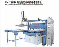 M X- 7125D Multi segment single mechanical hand cutting machine