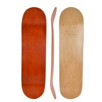 China PRO 7 Layer 100% Canadian Maple Veneer Custom Blank Wooden Skate Board Decks