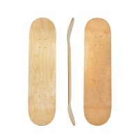 Wholesale Blank 7 Ply 100% Chinese Maple Blank Skateboard Deck